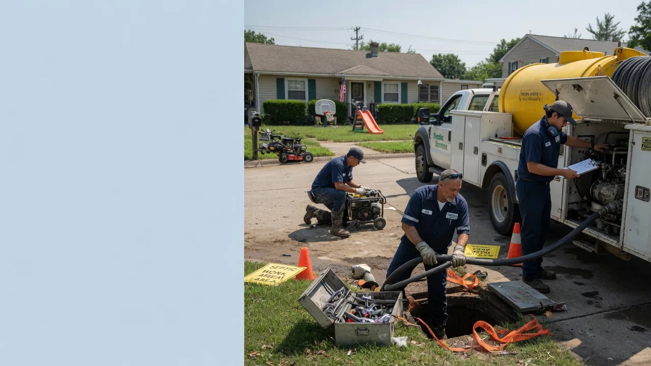 Septic Tank Pumping in Falkville, AL near me